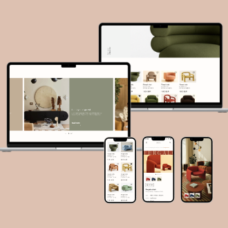 UX/UI design example of work done by client 1