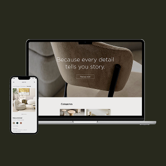 UX/UI design example of work done by client 0